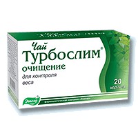Турбослим Чай Очищение фильтрпакетики 2 г, 20 шт. - Новосиль